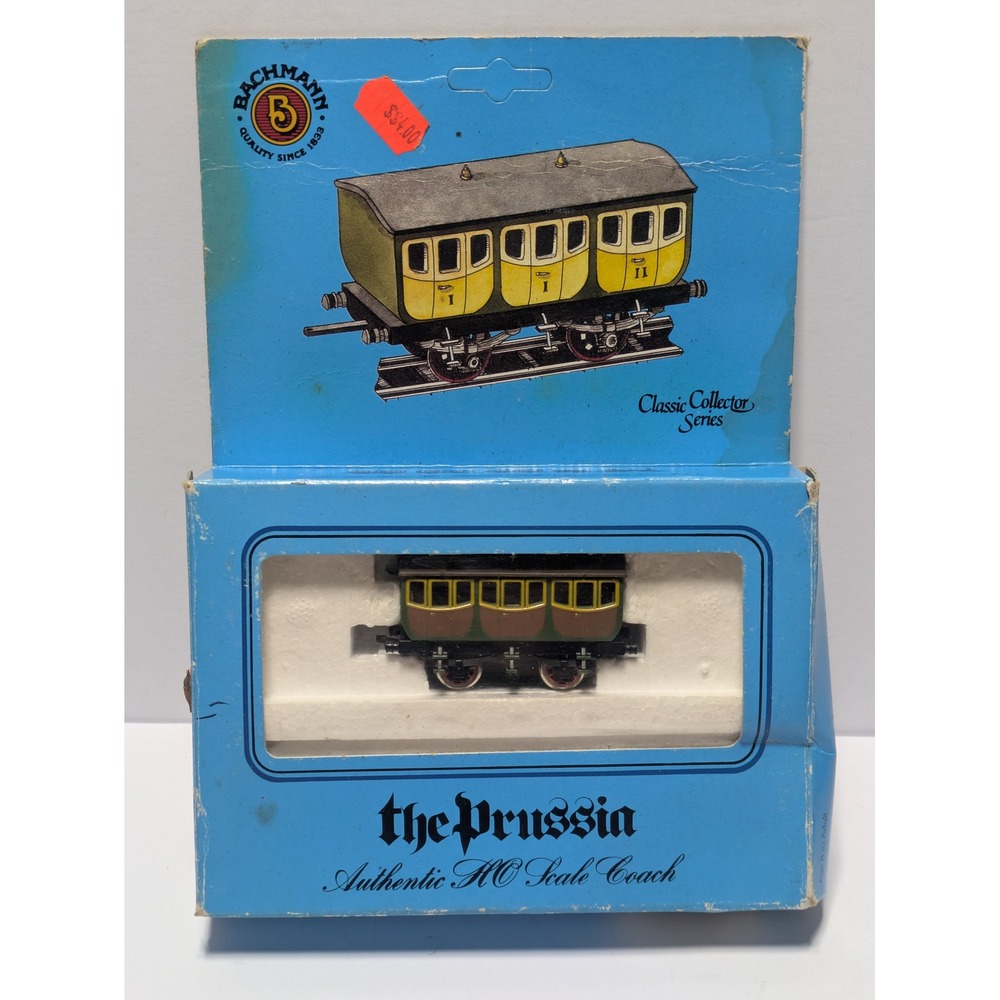 Bachmann The Prussia Authentic HO Scale Coach Classic Collector Series Train Car